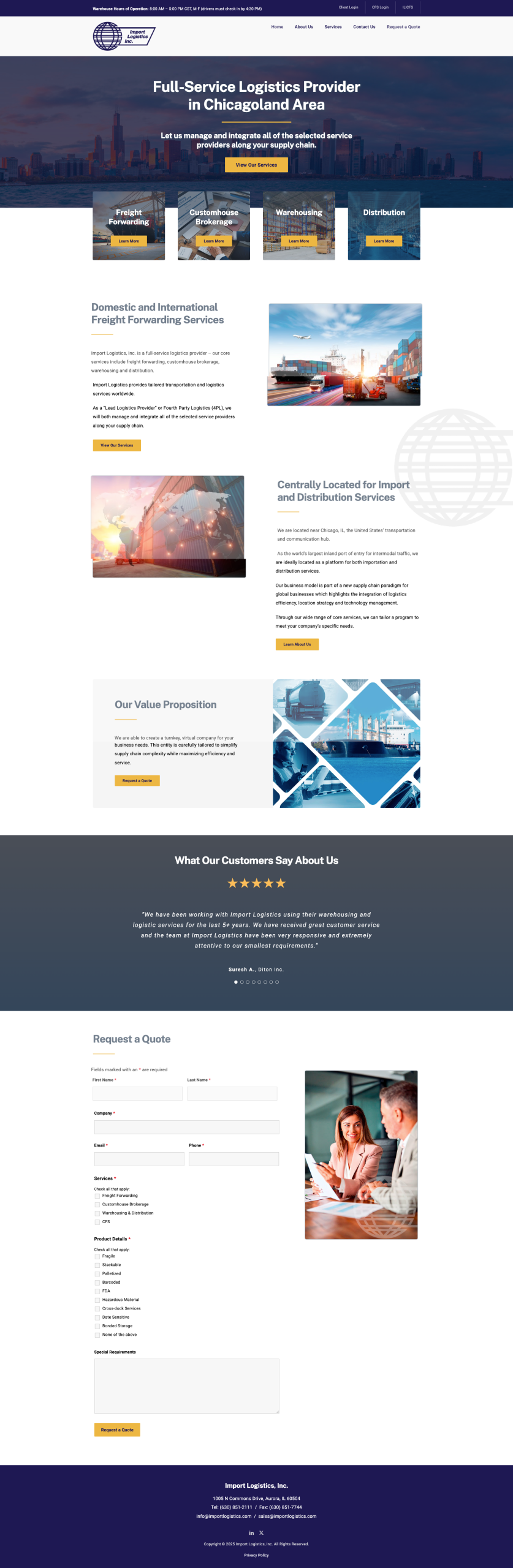 Import Logistics