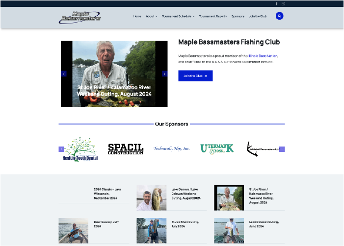 Maple Bassmasters Fishing